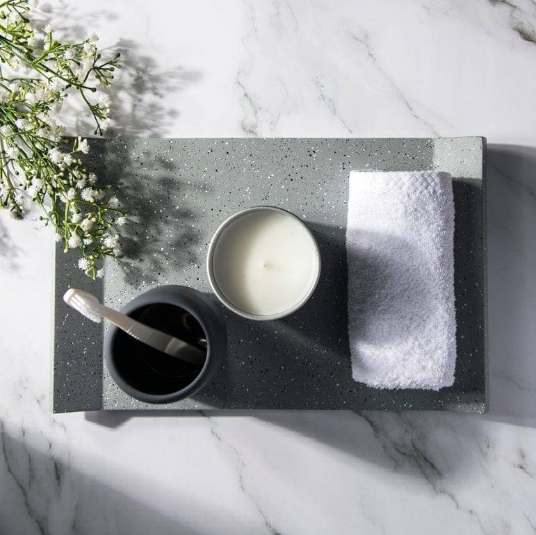 Flow Vanity Tray - Light Grey