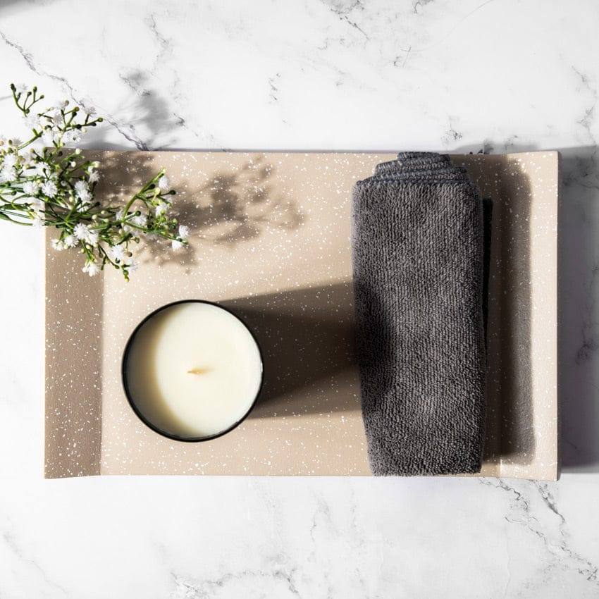 Flow Vanity Tray - Speckled Taupe - Image 2