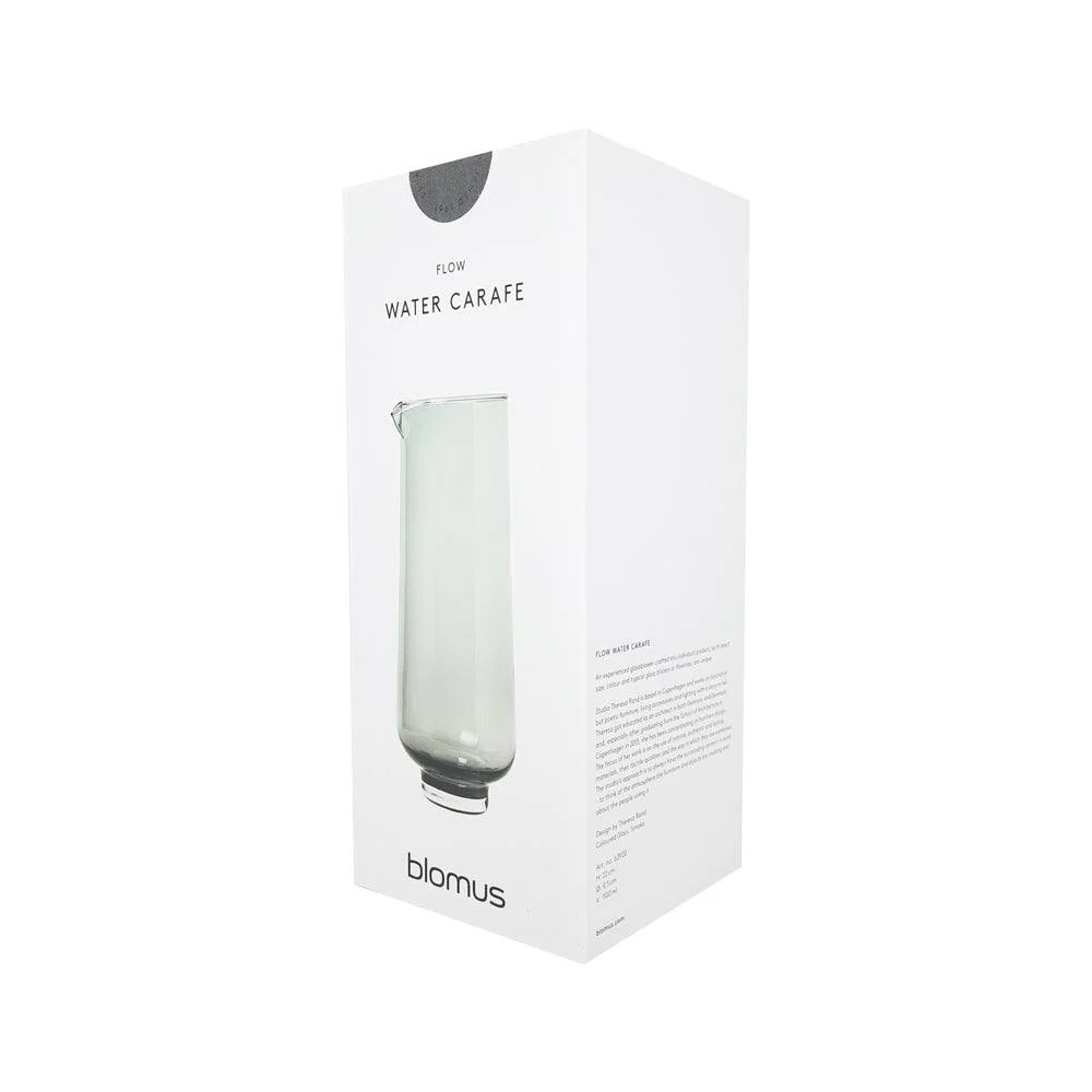 Flow Water Carafe 1100ml- Smoke - Image 7