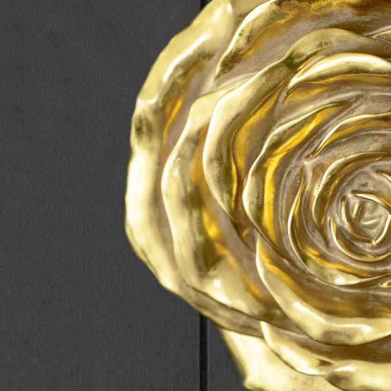 Flower Wall Accents Small, Set of 2 - Gold - Image 10
