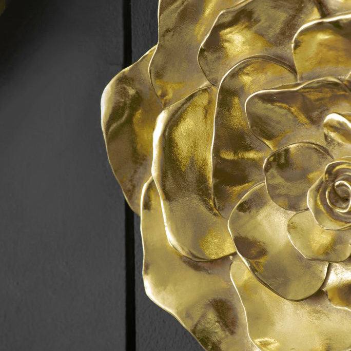 Flower Wall Accents Small, Set of 2 - Gold - Image 11
