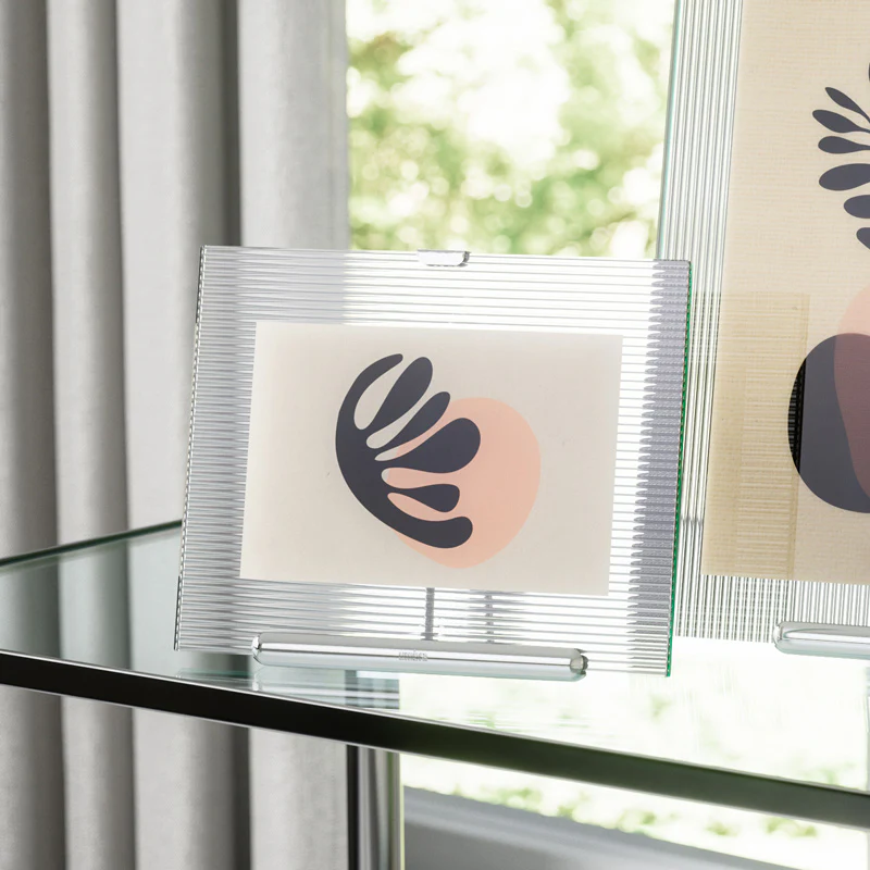 Flute Photo Frame Medium - Chrome - Image 4