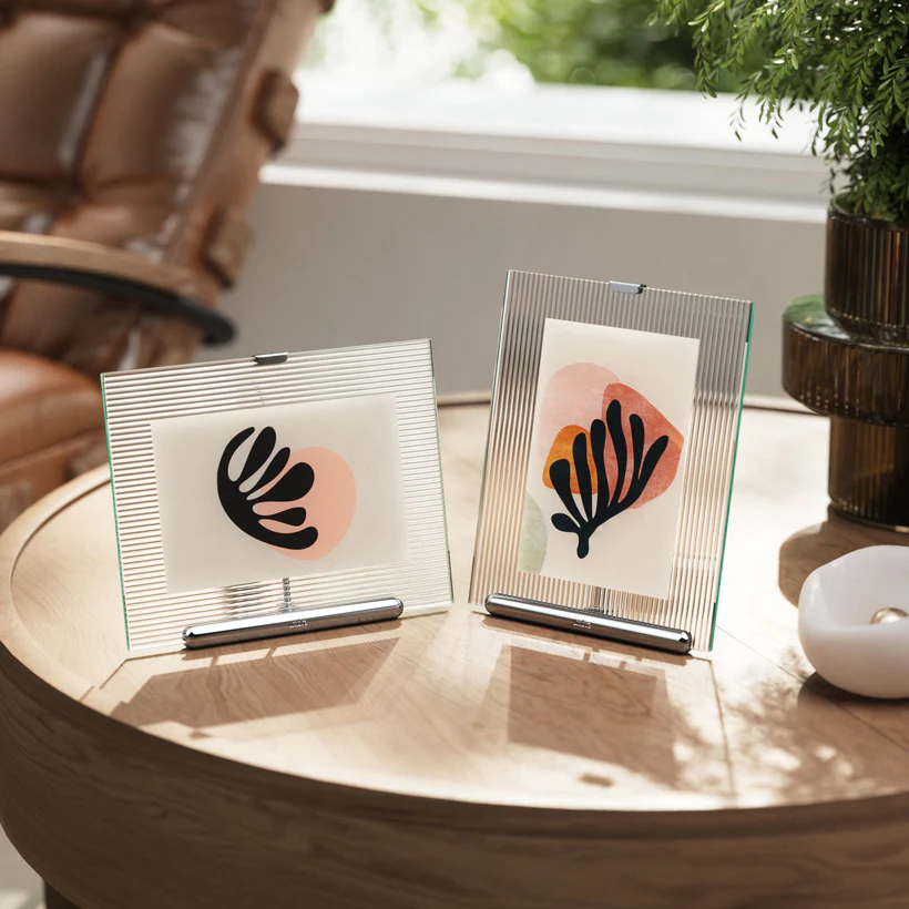 Flute Photo Frame Medium - Chrome - Image 6