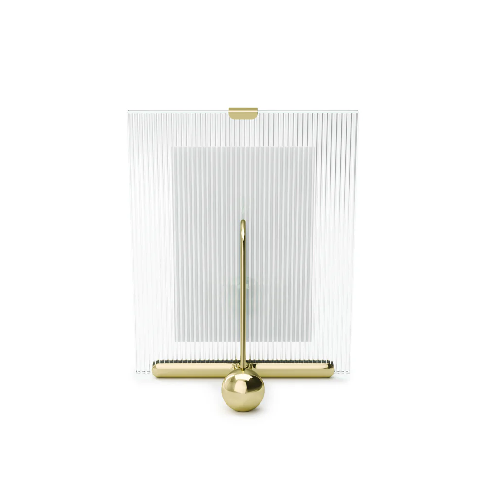 Flute Photo Frame Medium - Brass - Image 9