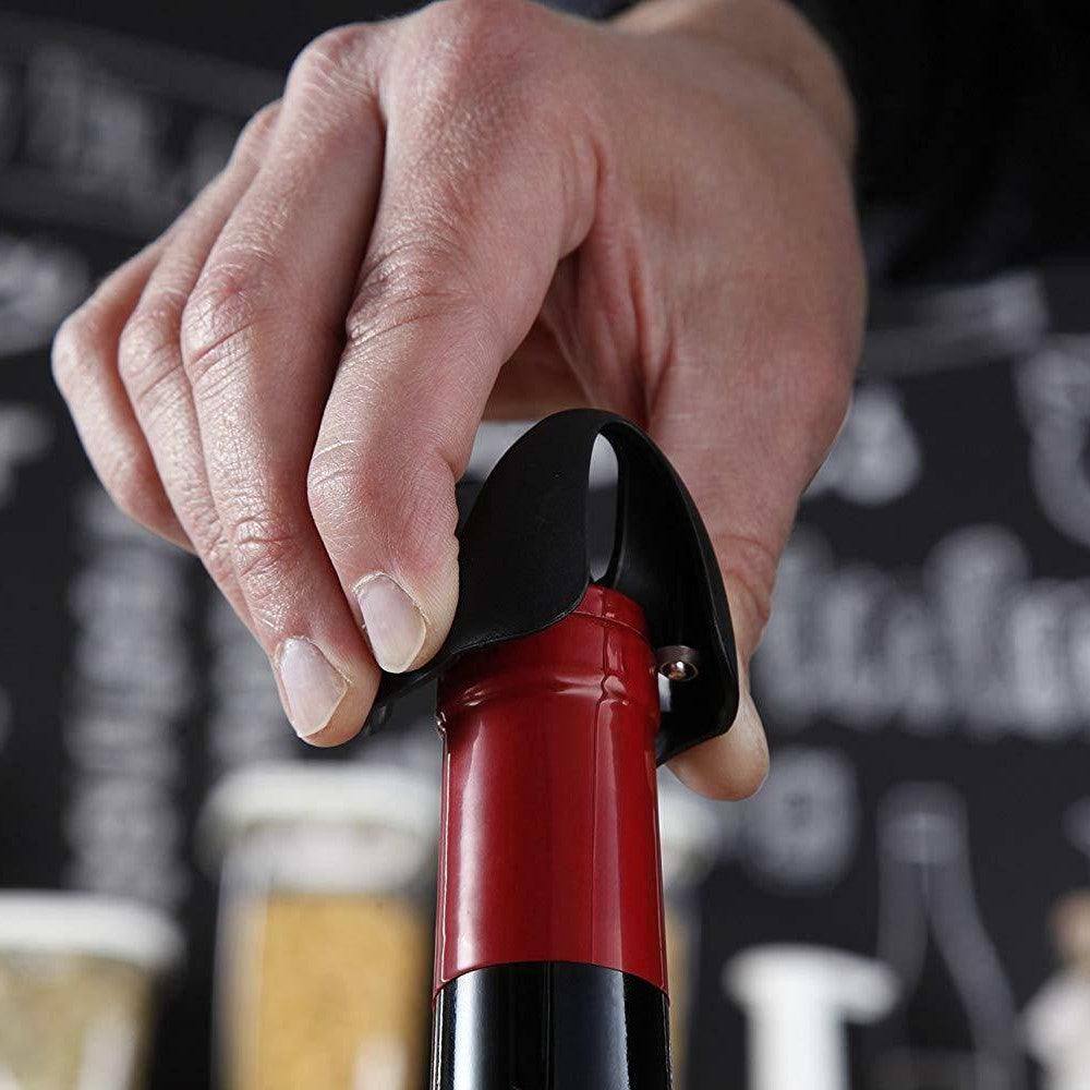 Foil Cutter & Cork Holder - Black