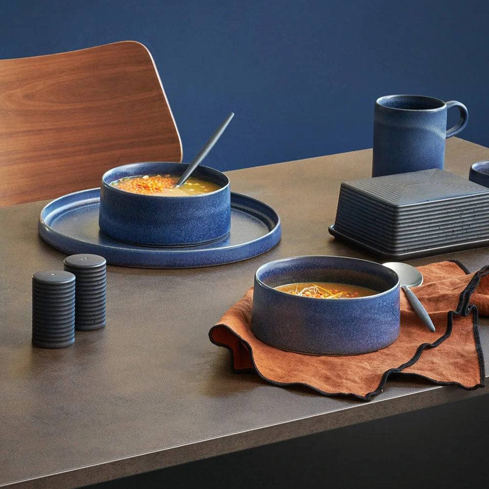 Form' Art Medium Bowl - Carbon Blue - Image 5