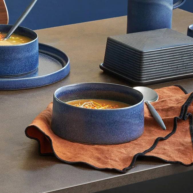 Form' Art Medium Bowl - Carbon Blue - Image 7