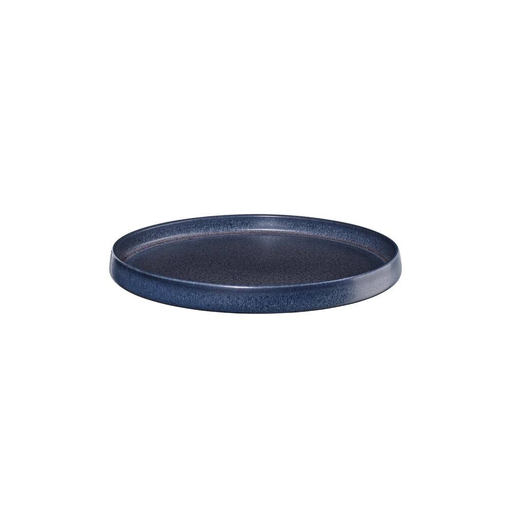 Form' Art Quarter Plate - Carbon Blue - Image 2