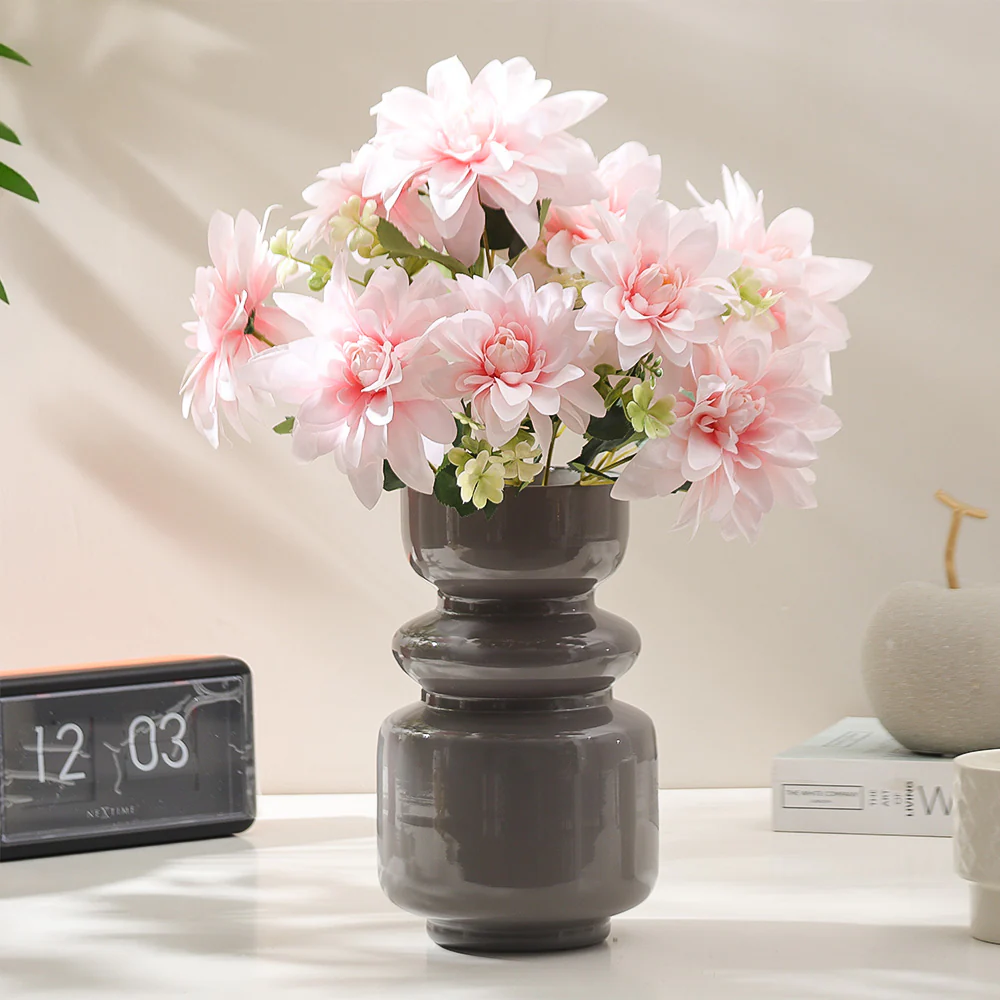 Formal Dahlias Faux Stem - Light Pink - Image 2