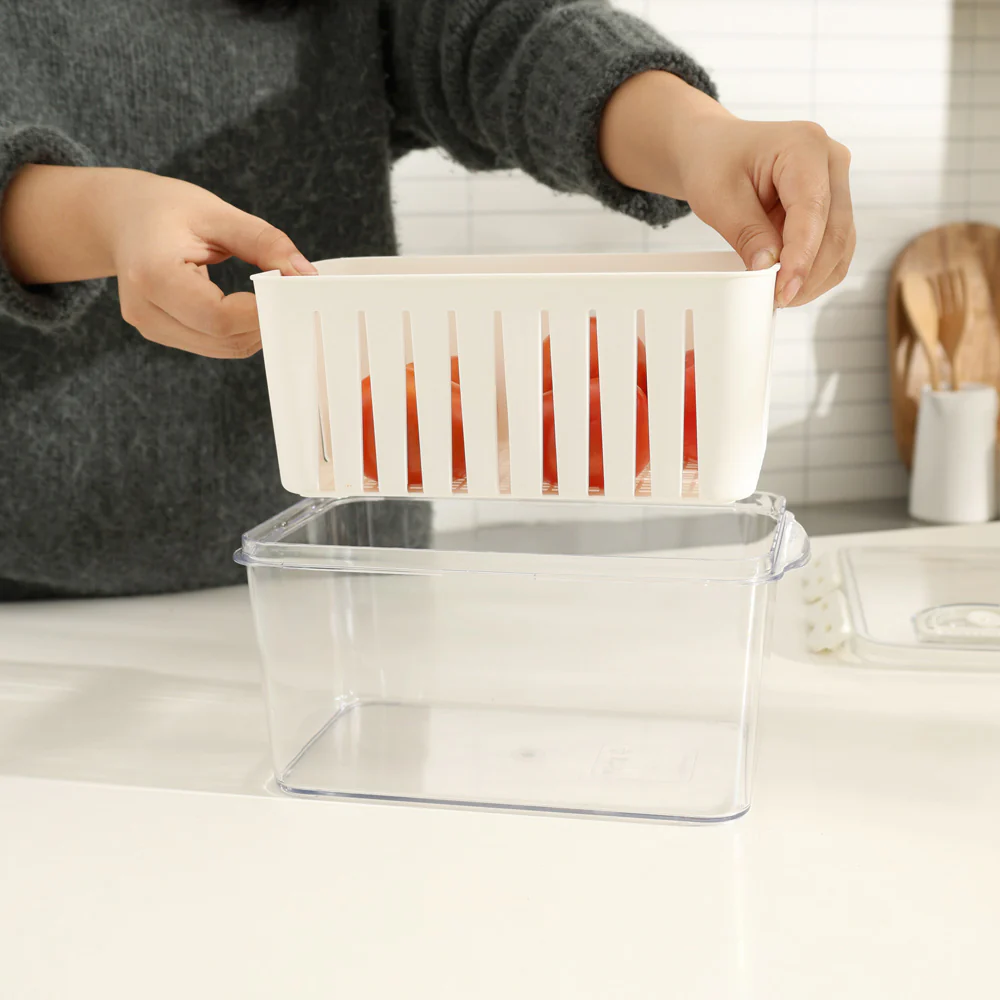 Frais Fridge Dated Box Medium - Clear White - Image 3