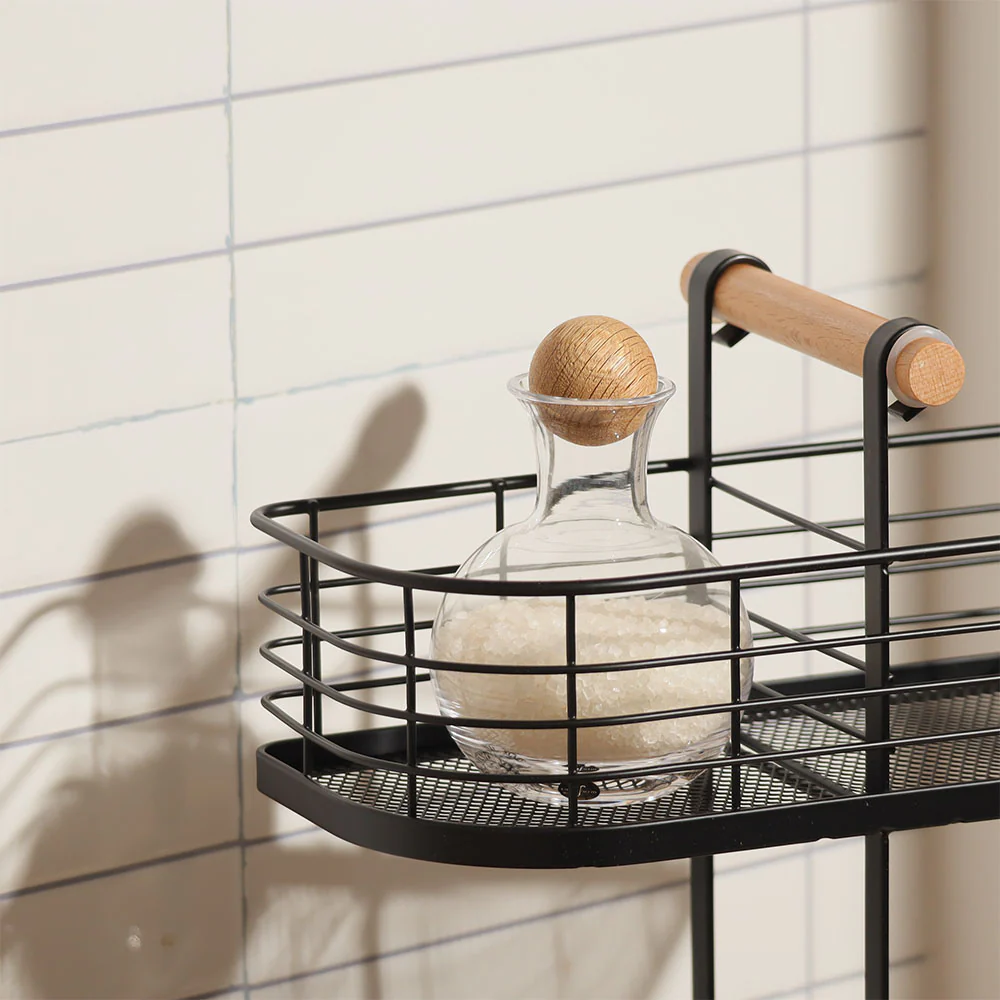 Frame 2-Tier Storage Basket - Black - Image 6