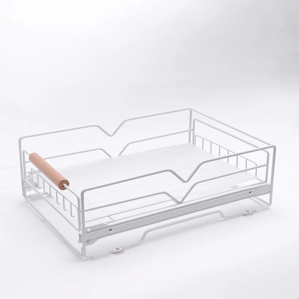 Frame Slide-out Storage Tray - White Natural - Image 3