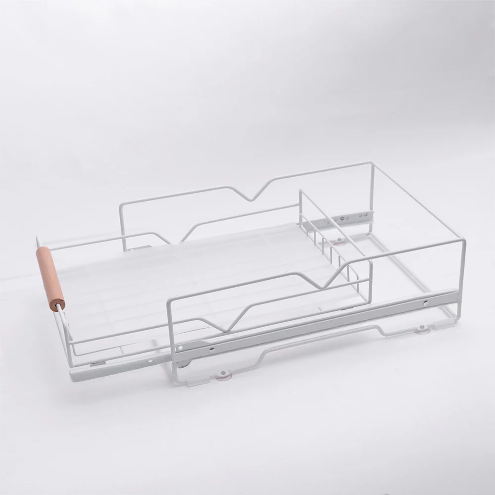 Frame Slide-out Storage Tray - White Natural - Image 4