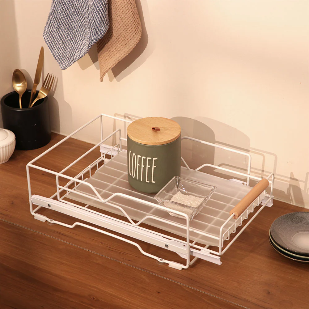 Frame Slide-out Storage Tray - White Natural - Image 6