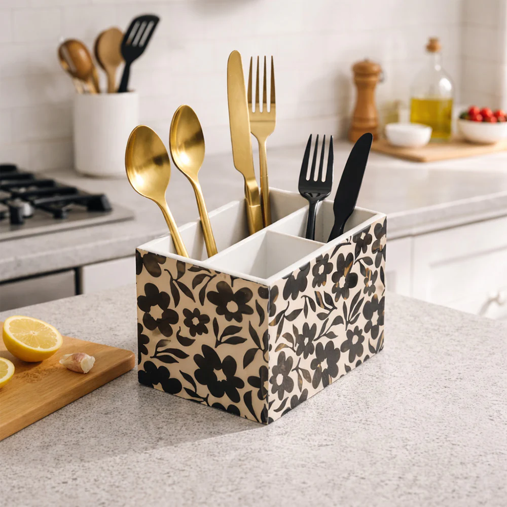 Francis Cutlery Holder - Monochrome - Image 3