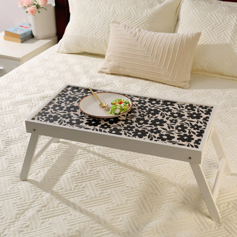 Francis Folding Bed Tray XL - Monochrome - Image 3