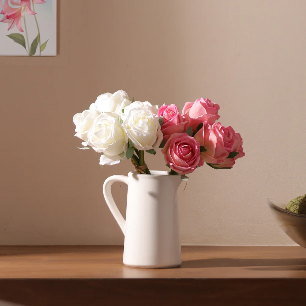 French Roses Faux Bunch Short - Pink Dusk - Image 3