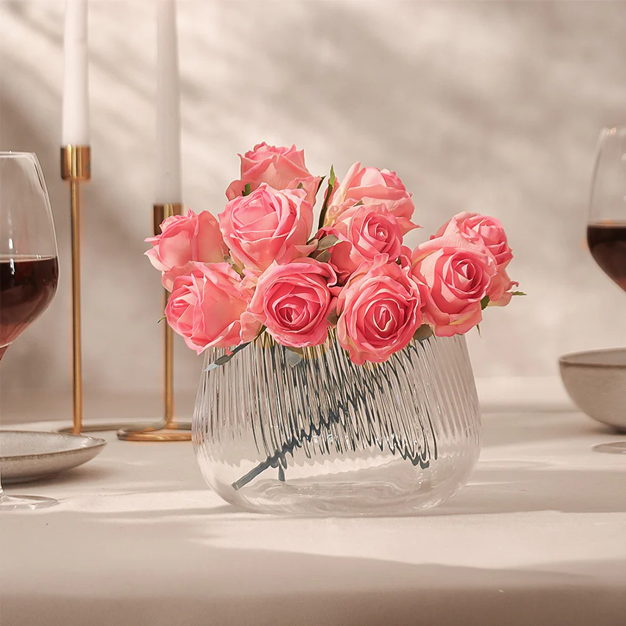 French Roses Faux Bunch Short - Pink Dusk - Image 4