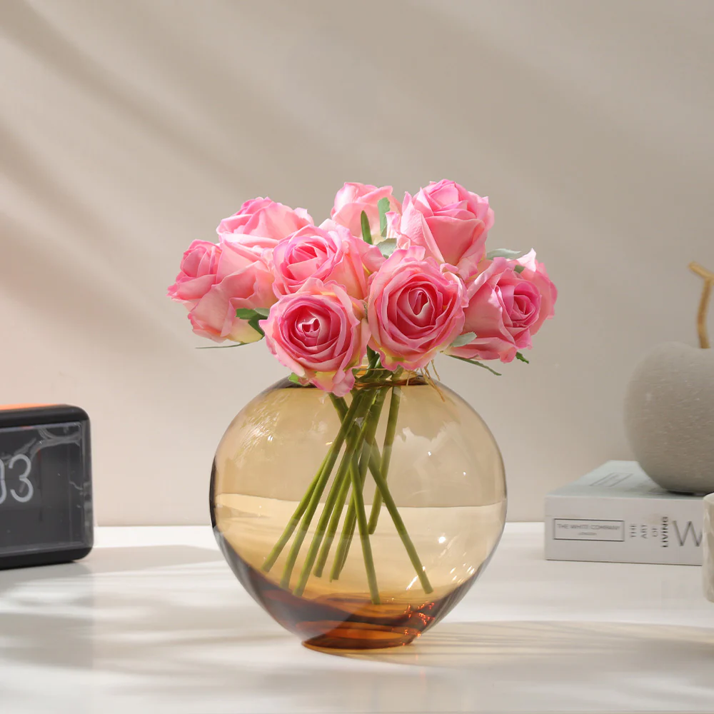 French Roses Faux Bunch Short - Pink Dusk - Image 5