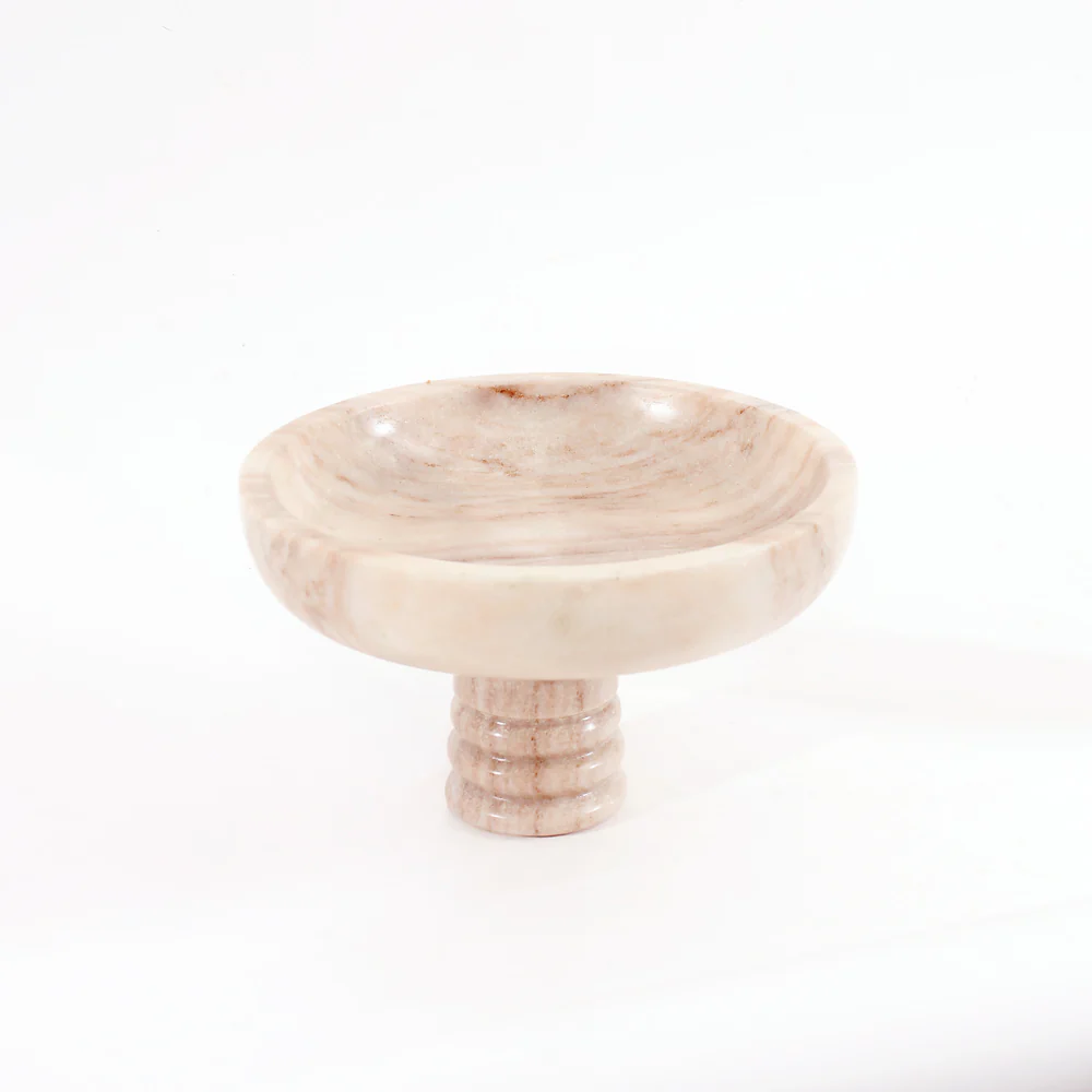 Fresca Marble Elevated Bowl Medium - Beige - Image 3