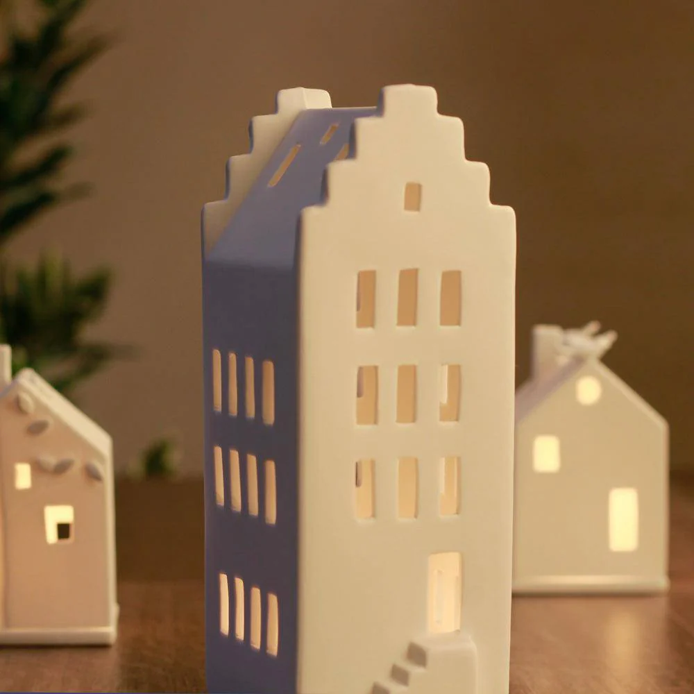 Gable House Tealight Holder & Sculpture Medium - Image 5
