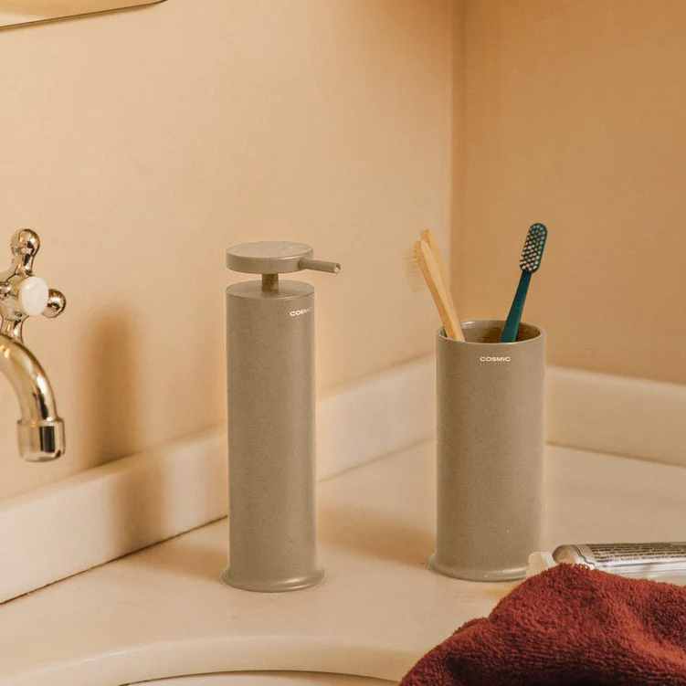 Geyser Toothbrush Tumbler - Taupe - Image 6