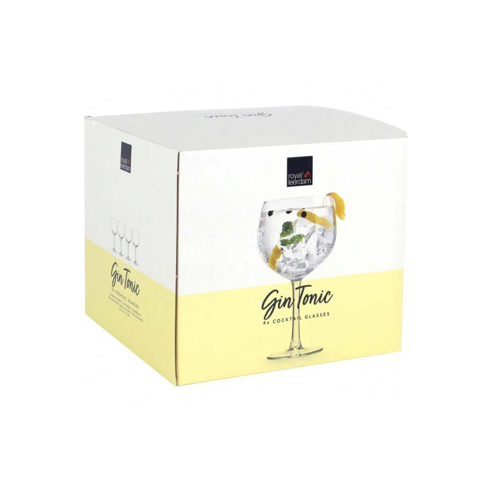 Gin & Tonic Glasses 650ml, Set of 4 - Image 4