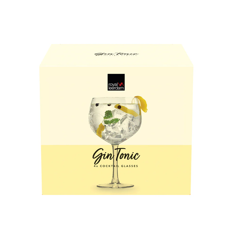 Gin & Tonic Glasses 650ml, Set of 4 - Image 6