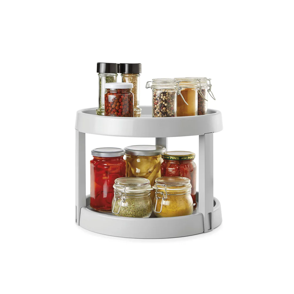Giro 2-Tier Rotating Spice Tray - Grey - Image 6