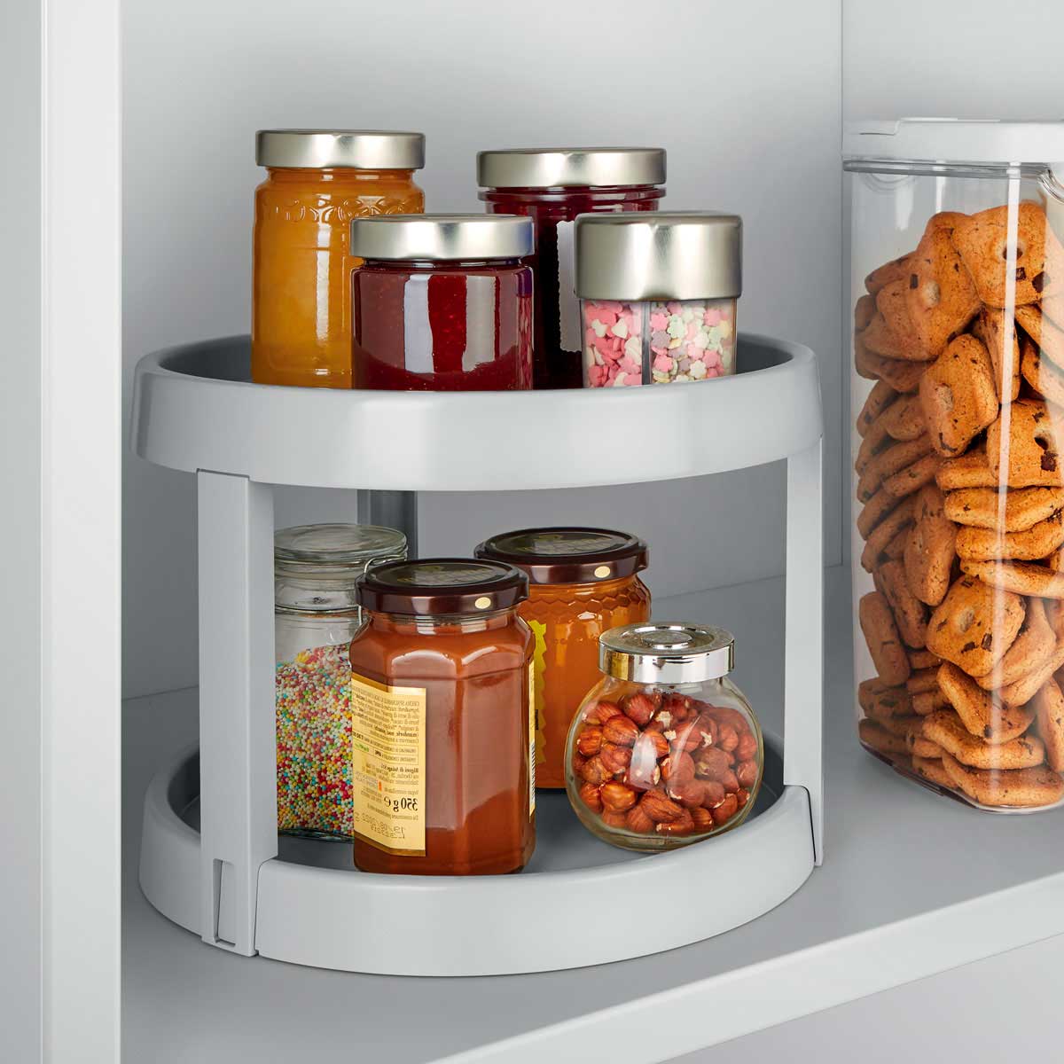 Giro 2-Tier Rotating Spice Tray - Grey - Image 8