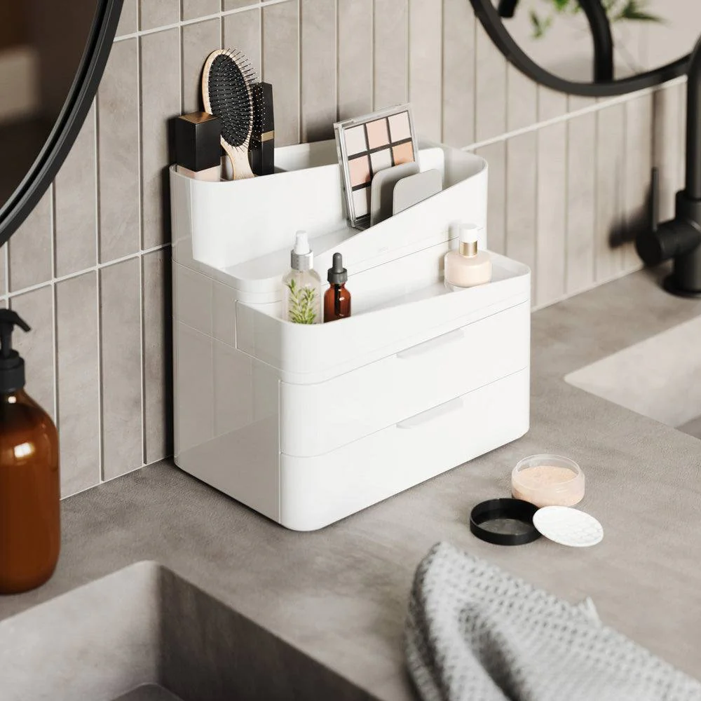 Glam Organiser Large - White & Grey - Image 6