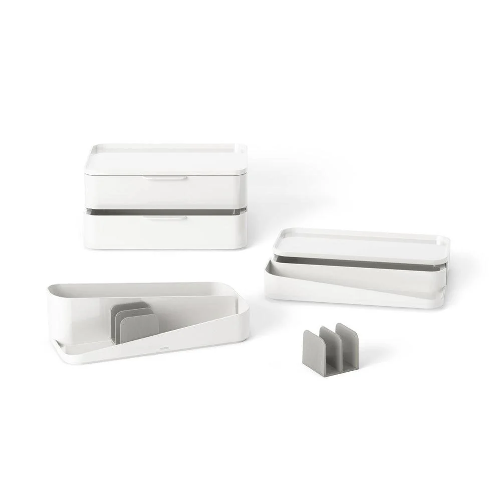 Glam Organiser Large - White & Grey - Image 9