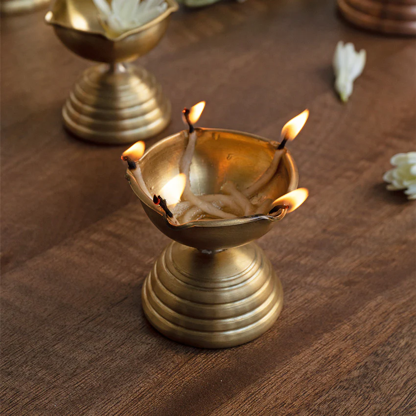Brass Diyas Gift Set of 2 - Image 7