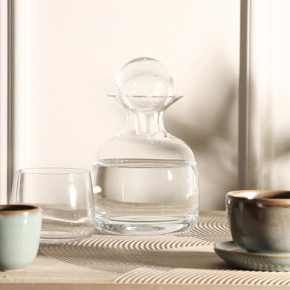 Sarabi Glass Water Carafe 750ml - Clear - Image 2