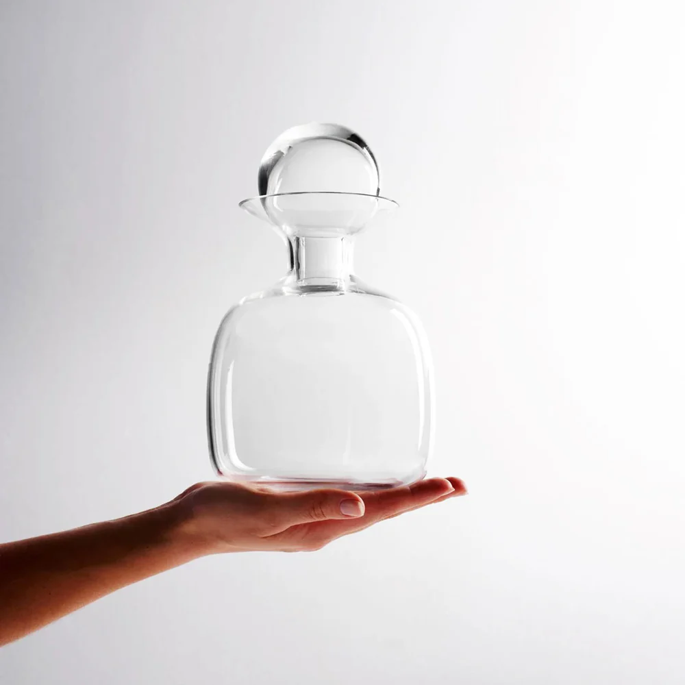 Sarabi Glass Water Carafe 750ml - Clear - Image 5