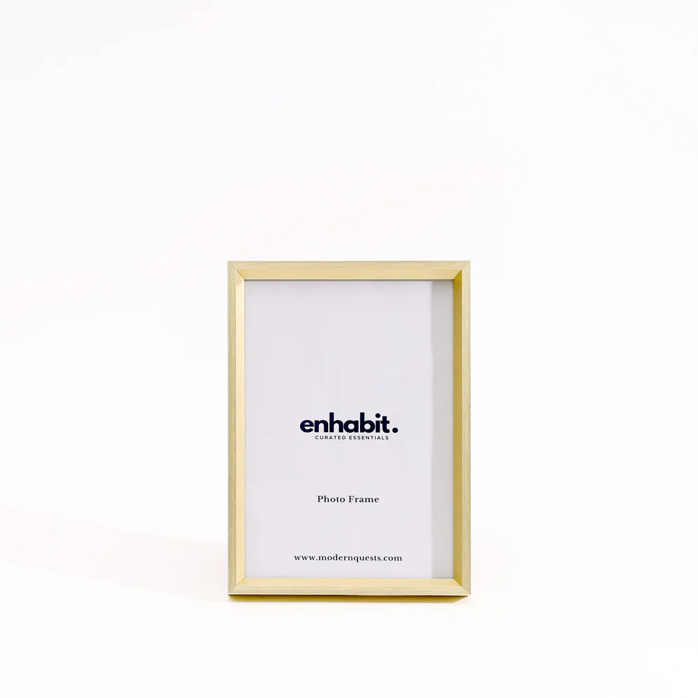 Gleam Metal Photo Frame Large - Gold - Image 6