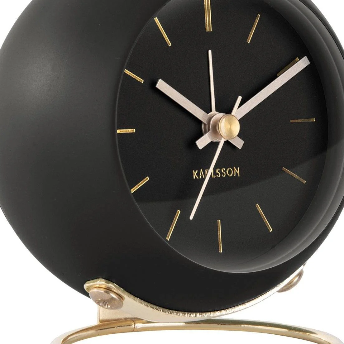 Globe Alarm Clock - Black Gold - Image 6