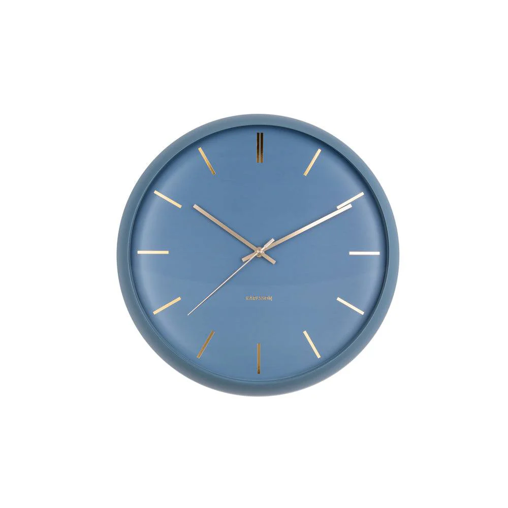 Globe Wall Clock 40cm - Blue - Image 3