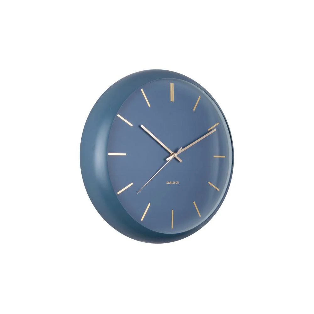 Globe Wall Clock 40cm - Blue - Image 4