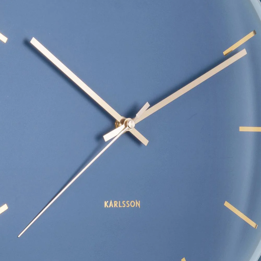 Globe Wall Clock 40cm - Blue - Image 7