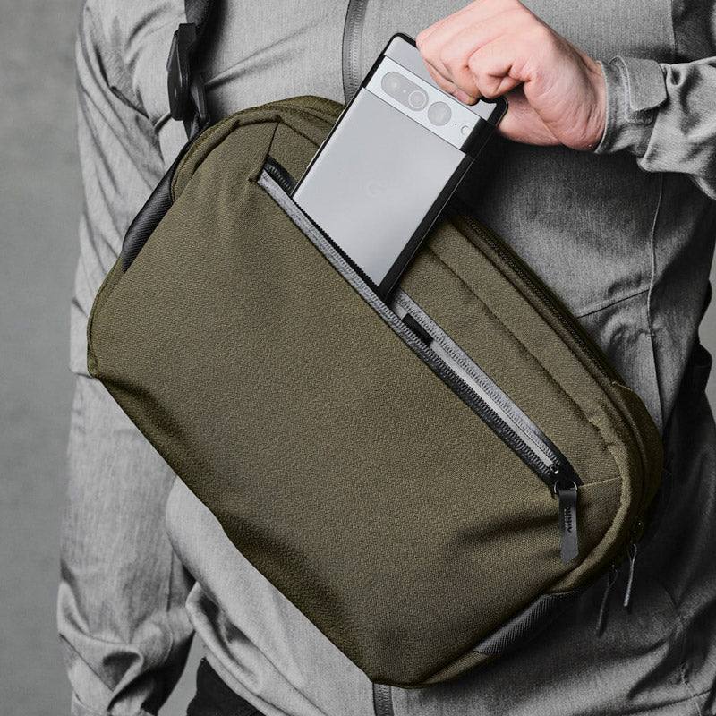 Go Sling Bag - Axoflux Army Green - Image 11