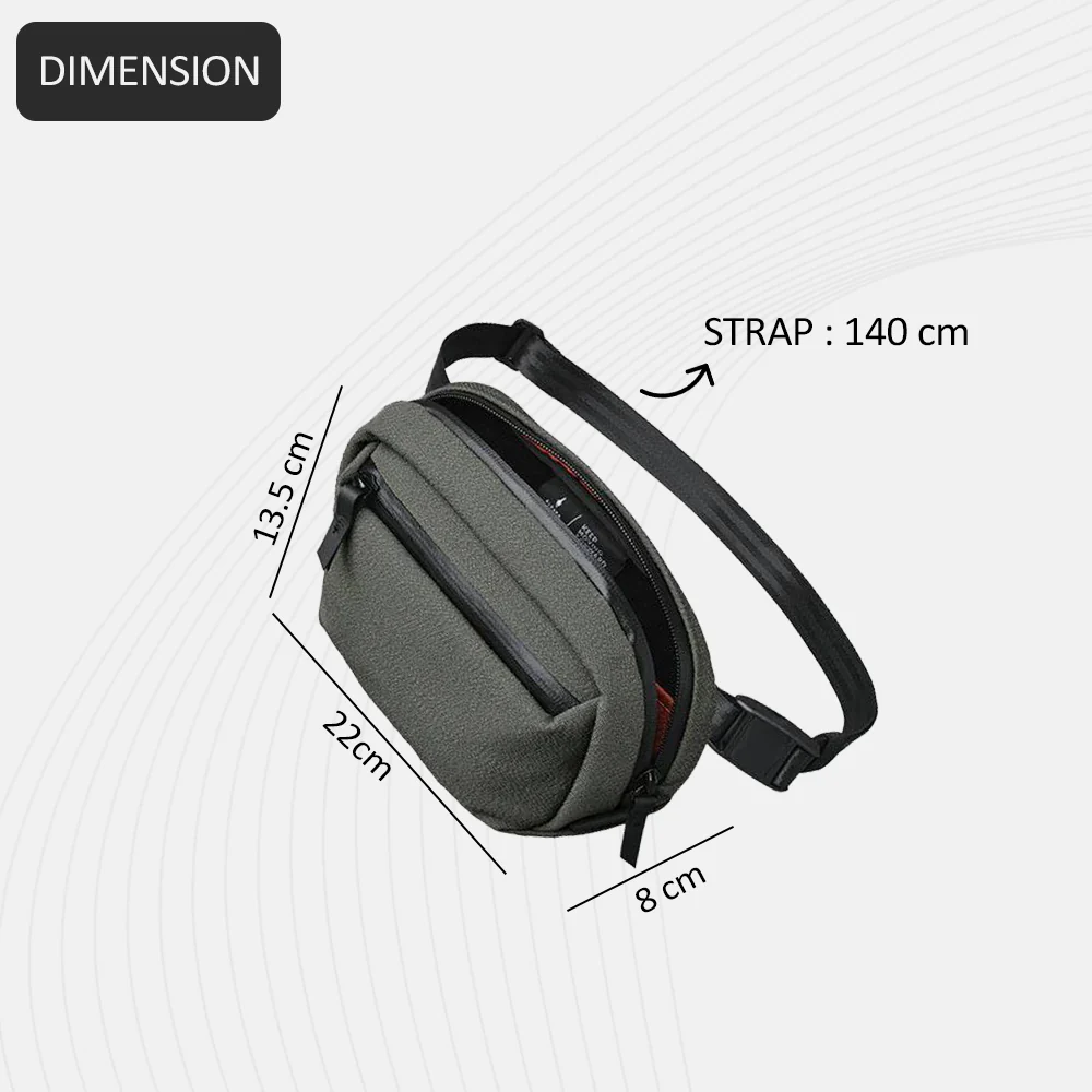 Go Sling Bag Nano - Axoflux Grey - Image 7