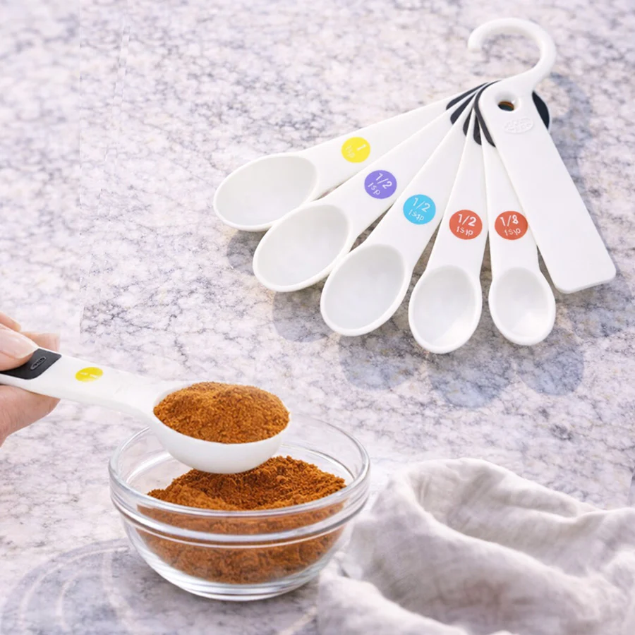 Good Grips 7-Piece Measuring Spoons Set - White - Image 2