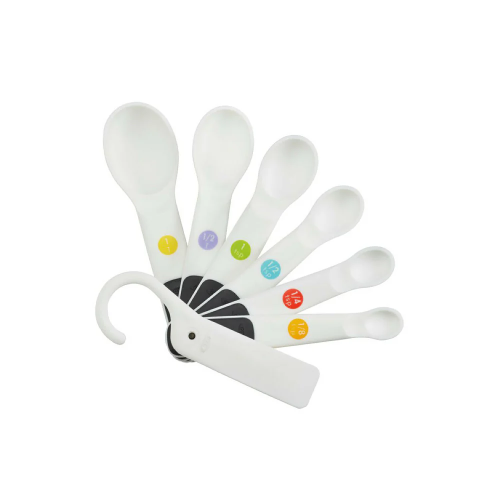 Good Grips 7-Piece Measuring Spoons Set - White - Image 3