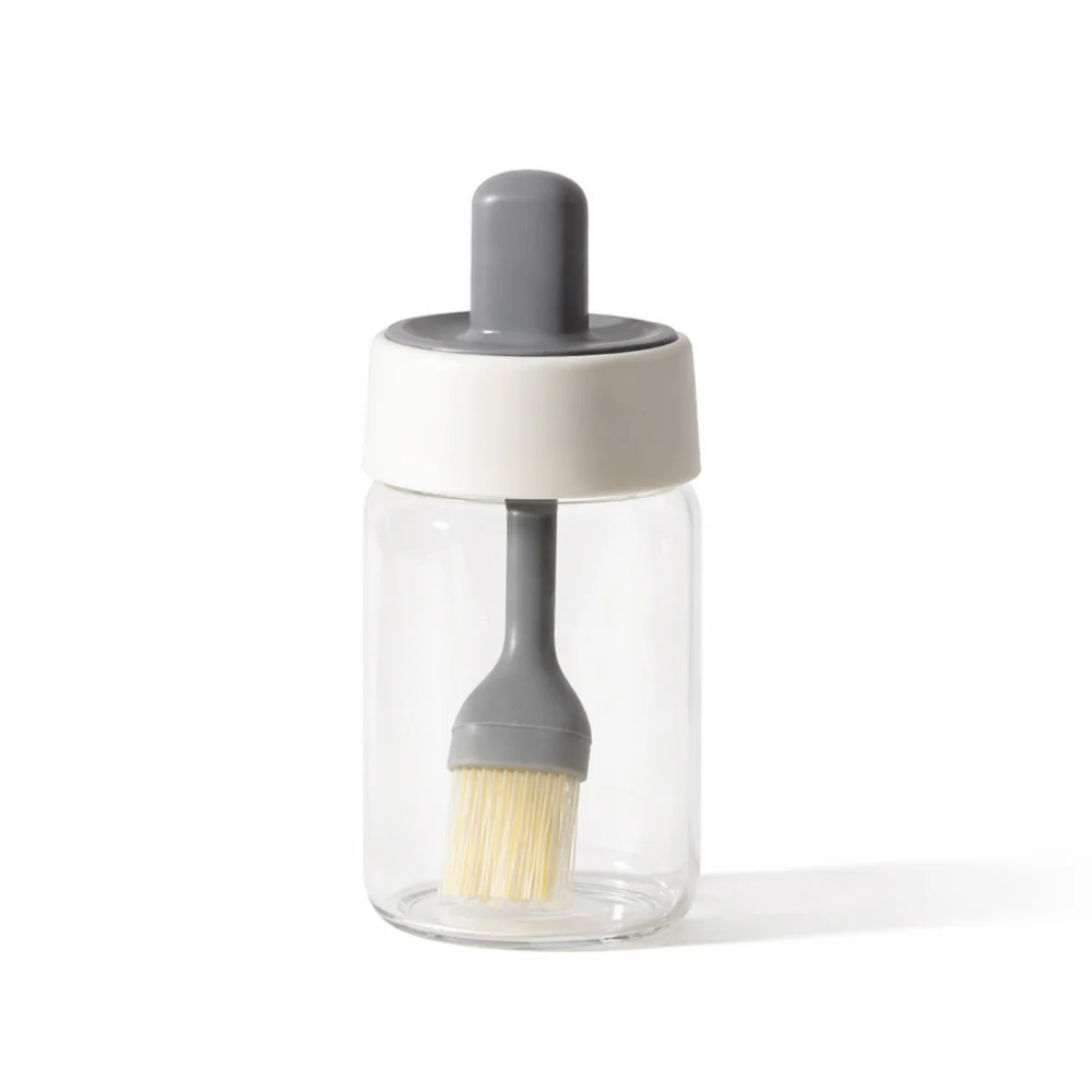 Good Grips Glass Oil Bottle & Silicone Brush Set - Image 7