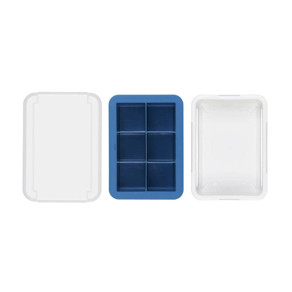 Good Grips Ice Cube Tray with Lid - Large Cubes - Image 8