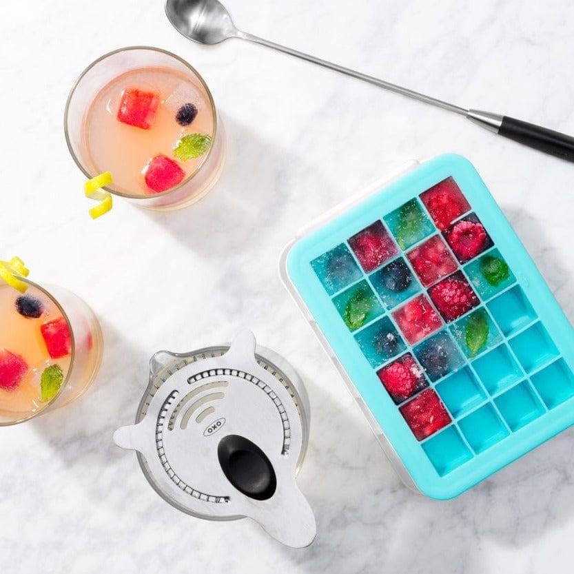 Good Grips Ice Cube Tray with Lid - Small Cubes - Image 3