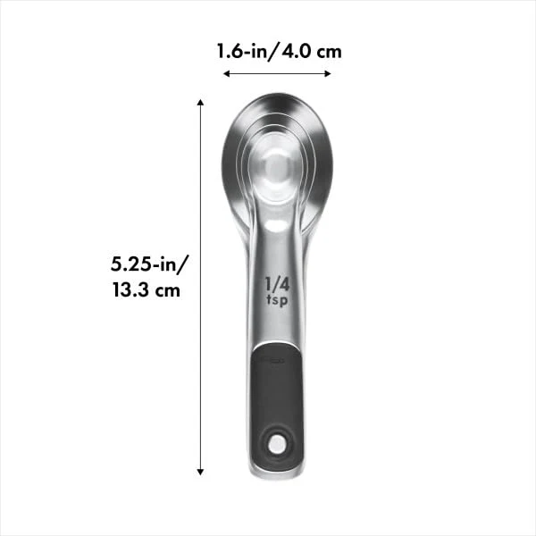 Good Grips Magnetic 4-Piece Measuring Spoon Set - Image 7