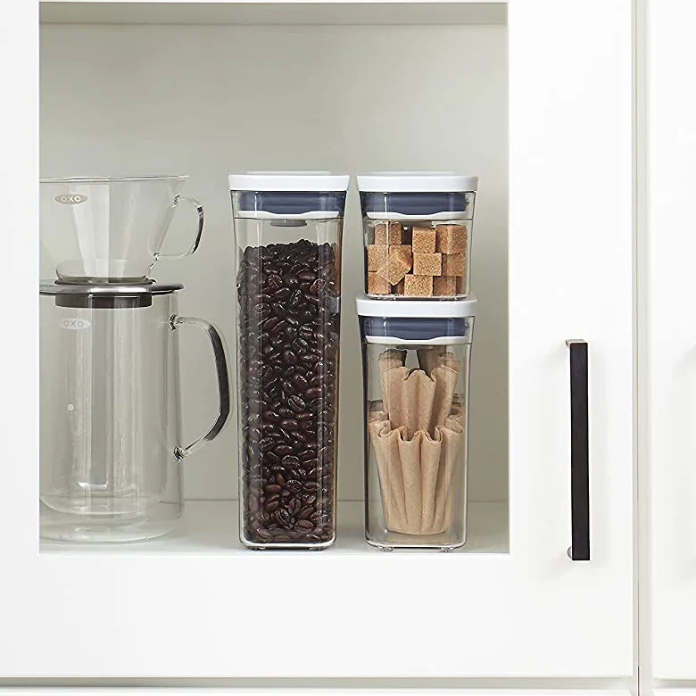 POP 3-Piece Rectangular Storage Containers Set With Scoop - Image 11