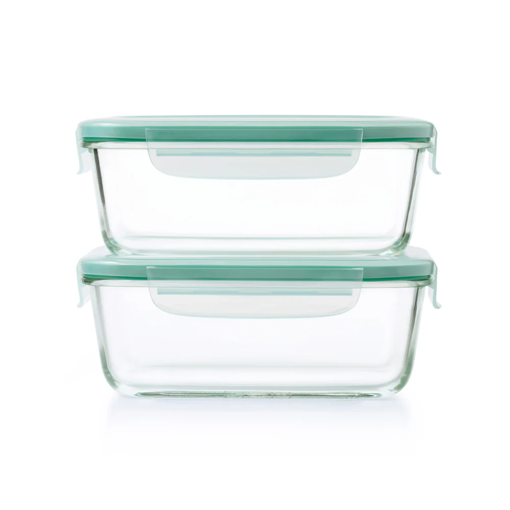 Smart Seal Rectangular Glass Container - 1800ml - Image 10